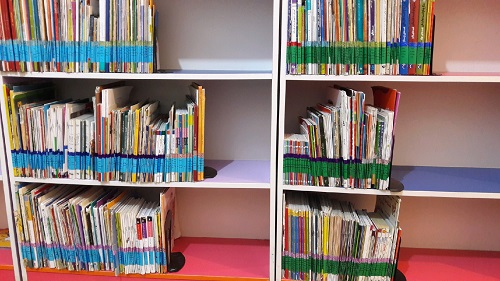 بخش کودک و نصب نوار چسب رنگی به تفکیک موضوع